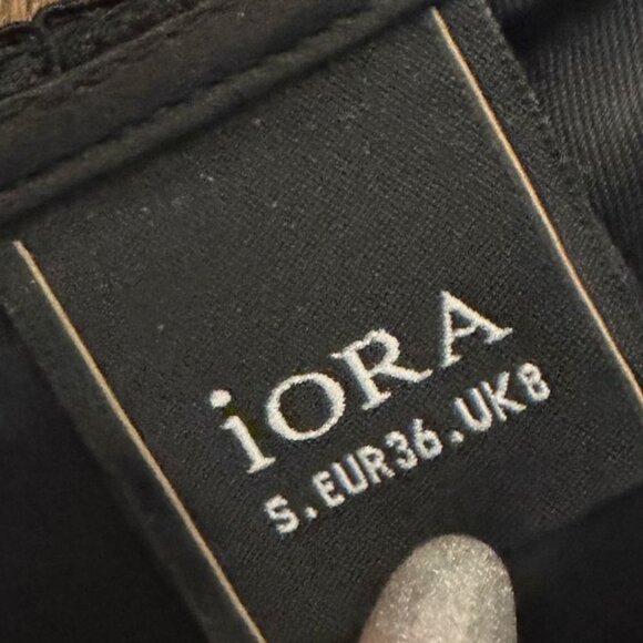 iORA Tie back black detailed dress - Picture 2 of 3